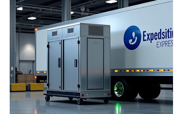 Specialized equipment for server and data center relocation with climate control